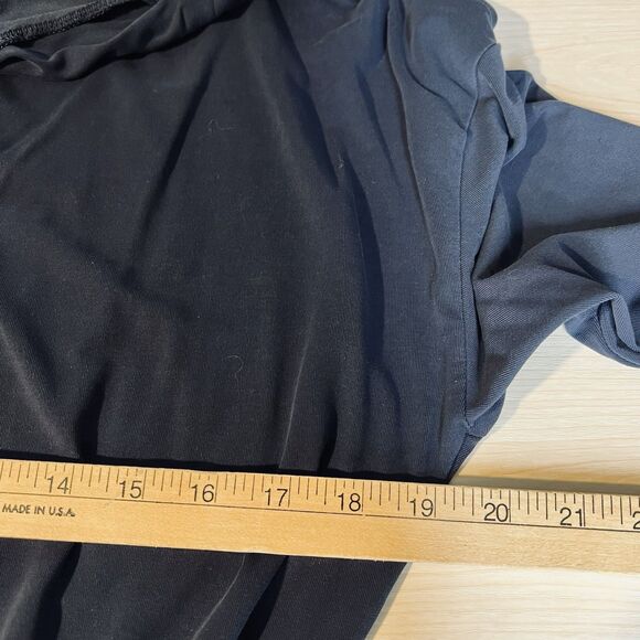 Saturday Sunday Dylan Cowl Neck Jumpsuit Navy S Boho Festival Hippie Lagenlook - Picture 6 of 12